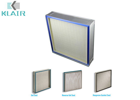Luftreiniger-Luftfilter Mini Pleats HEPA für Krankenhaus-Gel-Dichtungs-Art HEPA-Filter-Verkauf