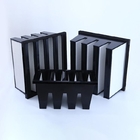 Plastikrahmen-/des Metallrahmen-V Art mittlerer kompakter Luftfilter für Lüftungsanlage