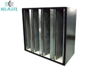 V Bank-Aktivkohle-Filter, hohe Kapazitäts-Kohlenstoff-Geruch-Filter-Klasse 2